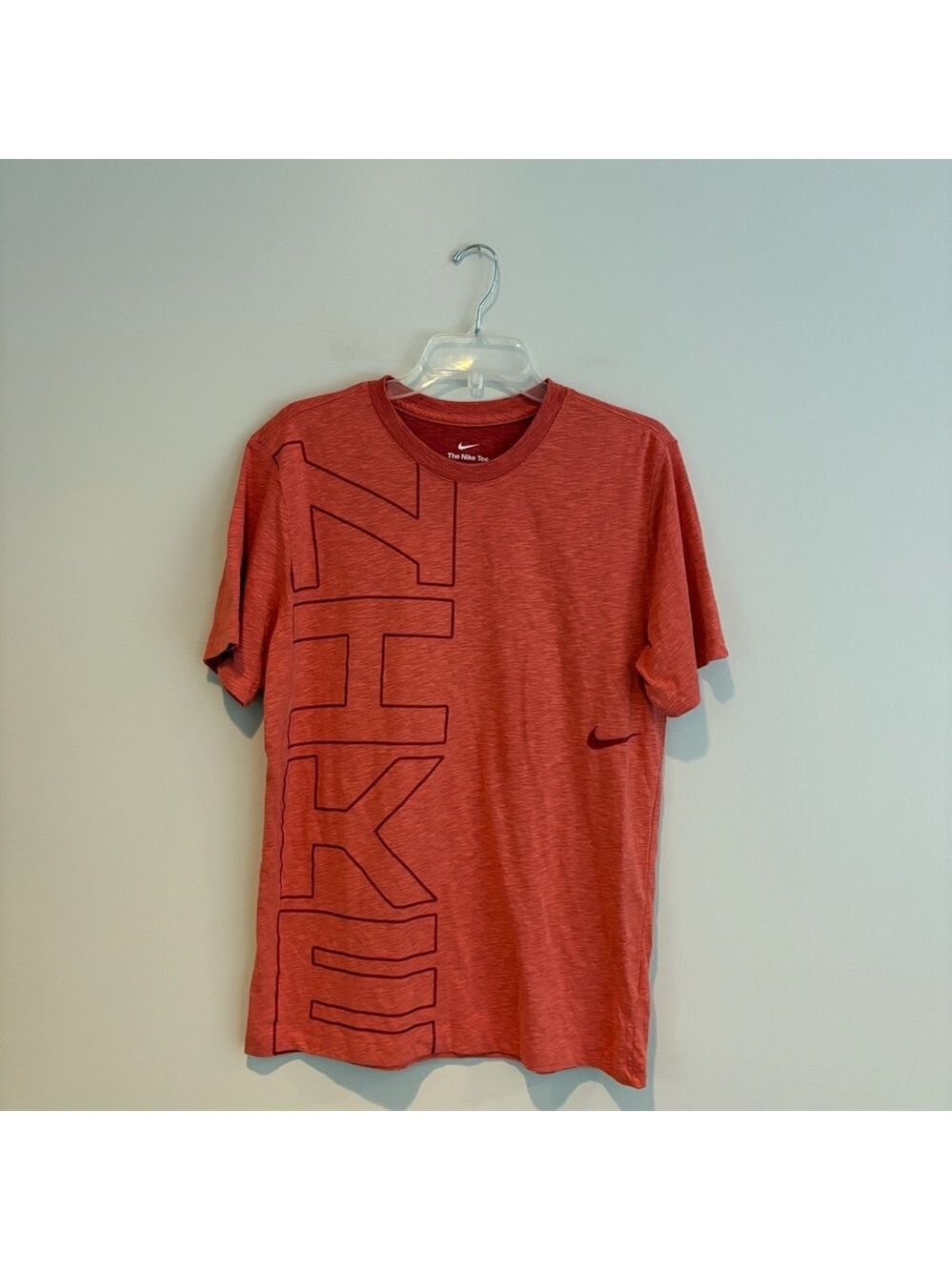 Nike Dri Fit Men's Red Short Sleeve Tee